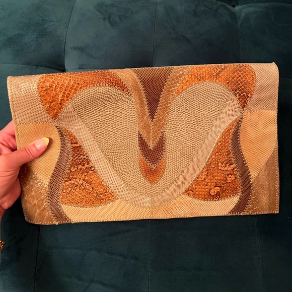 Furst & Mooney Vintage Leather Clutch - Picture 5 of 5